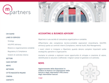 Tablet Screenshot of mpartners.it